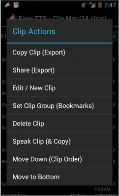 Easy Text To Speech android App screenshot 1