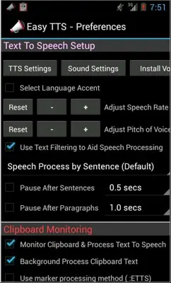 Easy Text To Speech android App screenshot 4