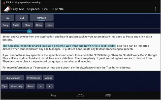 Easy Text To Speech android App screenshot 6